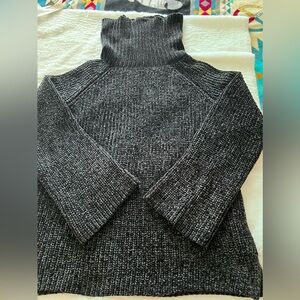 Lucky Brand Charcoal Textured sweater